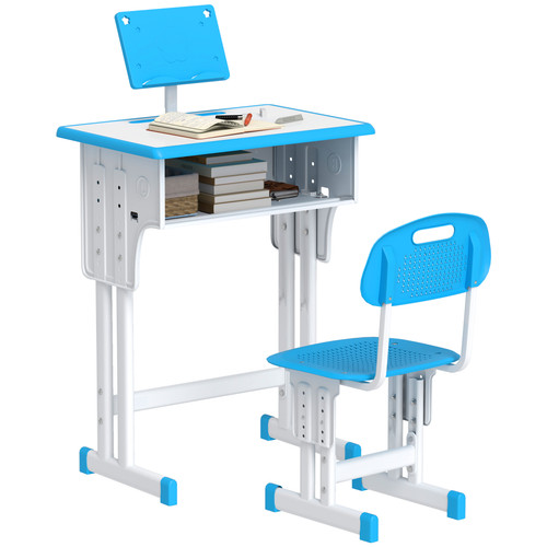 Homcom kids desk and chair - chair, set