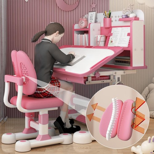 Kids study desk and chair - desk, set
