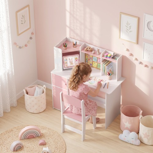 Kids desk and - and, chair