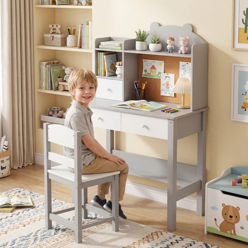 Kids desk and chair set - desk,