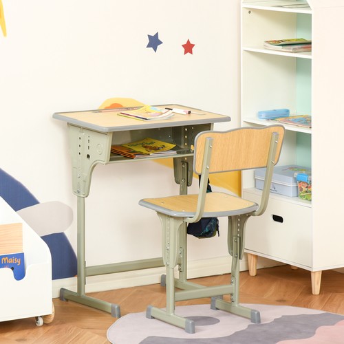 Height adjustable kids desk - height,
