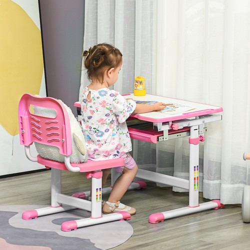 Kids desk and chair set - desk,