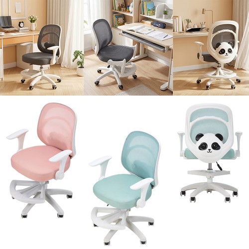 Kids study chair panda - study, 3d