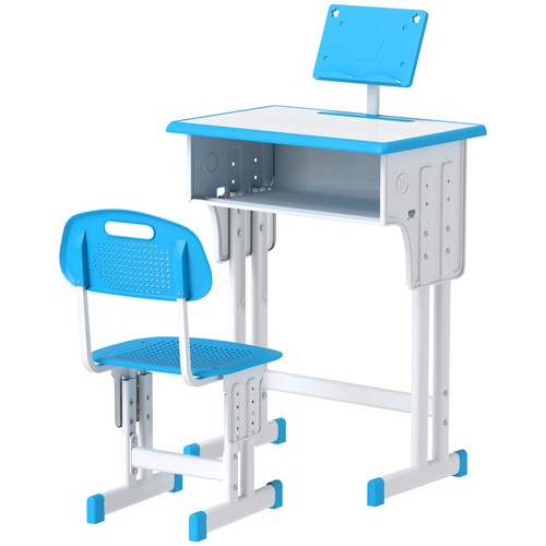 Homcom kids desk - and, set