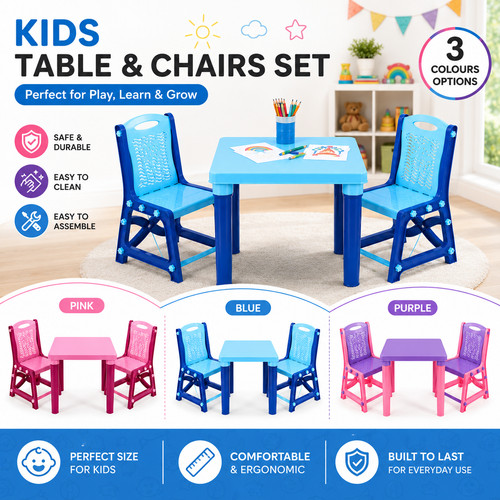 Kids table and - kids, set