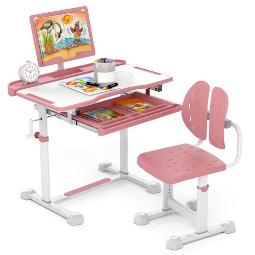 Kid study desk chair set - study,